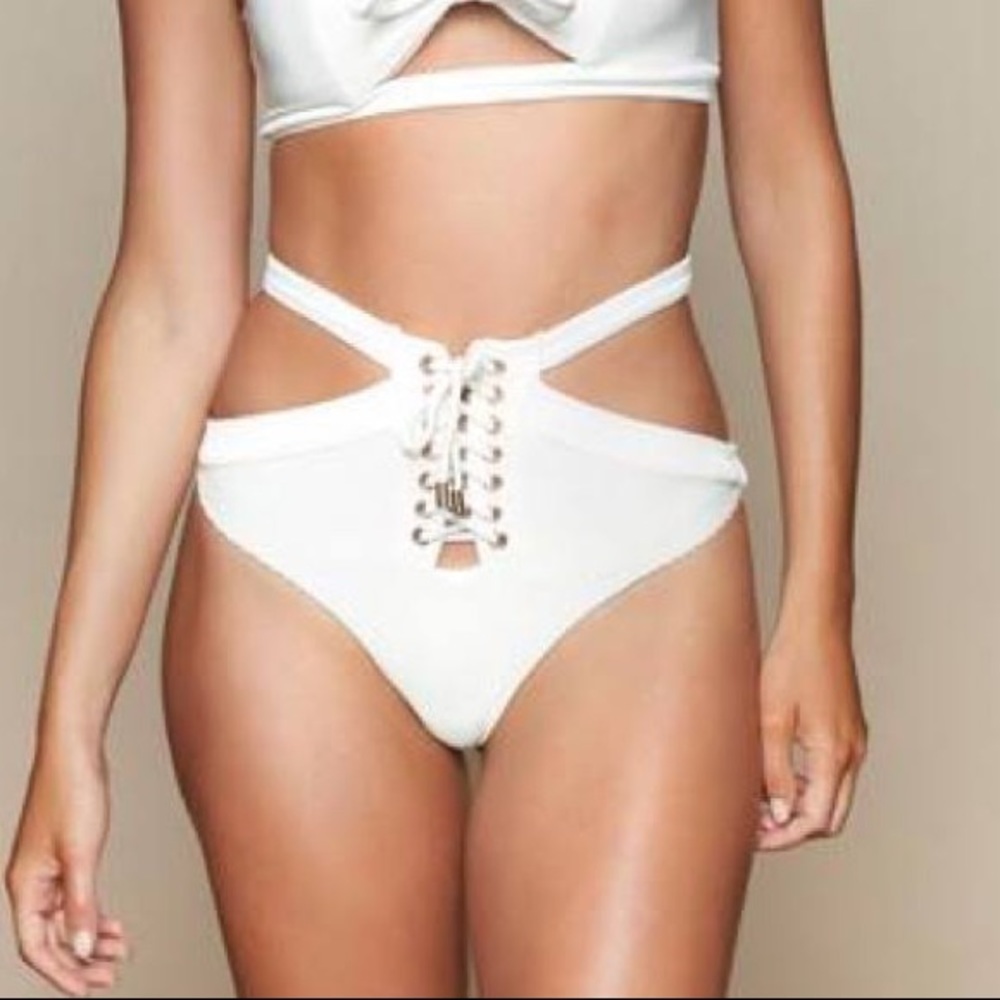 Kopper and Zink high waisted bikini bottoms